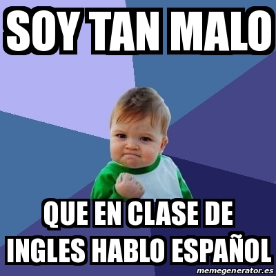 Hablo ingles español 1812